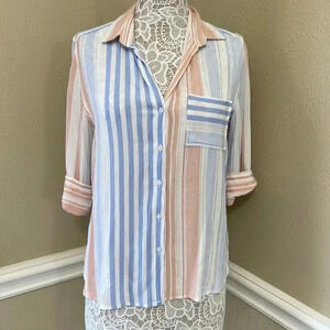 Hawaii Button Down Flow Top